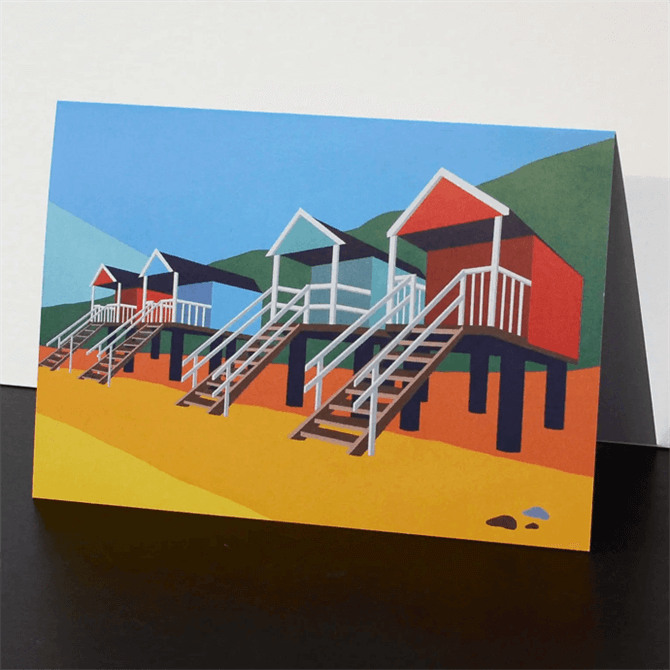 Rebecca Pymar Wells Beach Hut Card